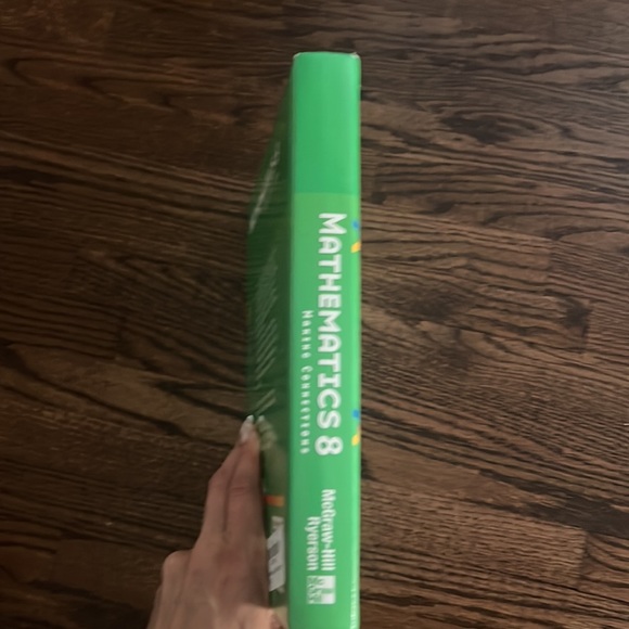 McGraw-Hill Ryerson Grade 8 Math Textbook - Picture 4 of 5